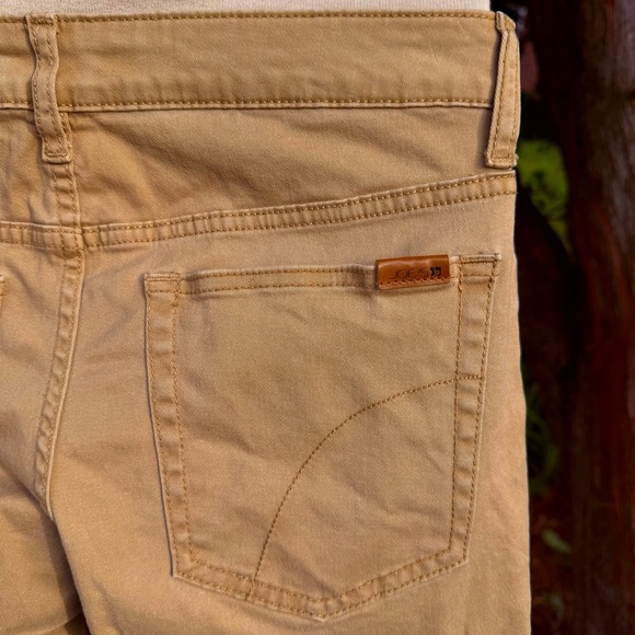 JOE’S JEANS Boys Size 20 Straight Leg Tan Khaki Zip Fly 5 Pocket Jeans - Picture 3 of 13